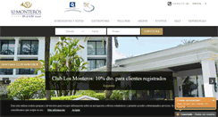 Desktop Screenshot of monteros.com
